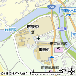 鹿児島県いちき串木野市大里3777-1周辺の地図