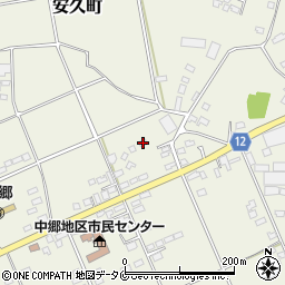 宮崎県都城市安久町6981周辺の地図