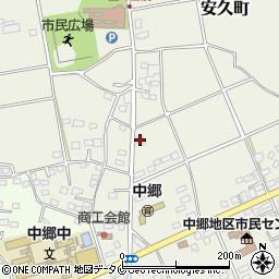宮崎県都城市安久町6883周辺の地図