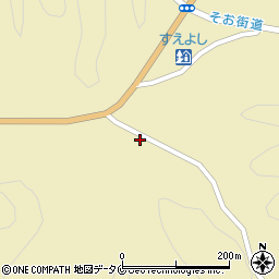 鹿児島県曽於市末吉町深川10707周辺の地図