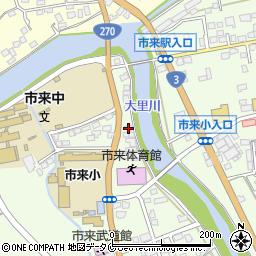 鹿児島県いちき串木野市大里5553周辺の地図