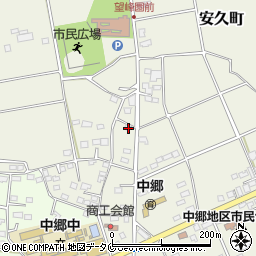 宮崎県都城市安久町6881周辺の地図