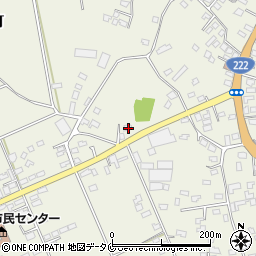 宮崎県都城市安久町4958周辺の地図