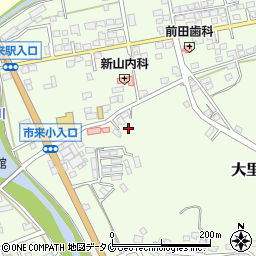 鹿児島県いちき串木野市大里4024周辺の地図