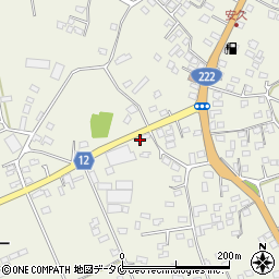 宮崎県都城市安久町4718周辺の地図