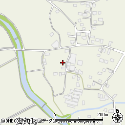 宮崎県都城市安久町1354-1周辺の地図