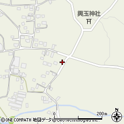 宮崎県都城市安久町1335周辺の地図