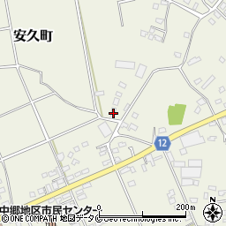 宮崎県都城市安久町5022周辺の地図