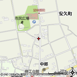 宮崎県都城市安久町6882-1周辺の地図