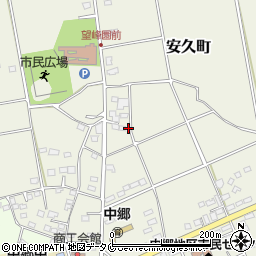 宮崎県都城市安久町6912周辺の地図