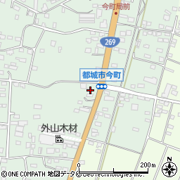 宮崎県都城市今町7529周辺の地図