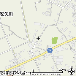 宮崎県都城市安久町5610周辺の地図
