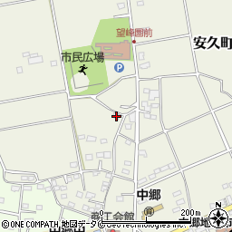 宮崎県都城市安久町5737周辺の地図