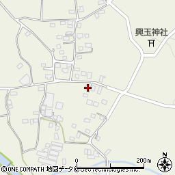 宮崎県都城市安久町1338周辺の地図