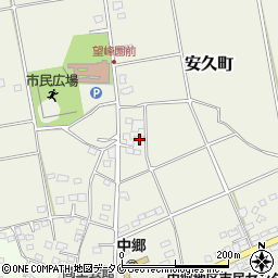 宮崎県都城市安久町6915周辺の地図