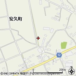 宮崎県都城市安久町5613周辺の地図