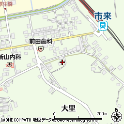 鹿児島県いちき串木野市大里4038周辺の地図