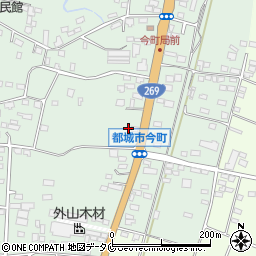 宮崎県都城市今町8399周辺の地図