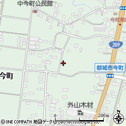 宮崎県都城市今町8378周辺の地図