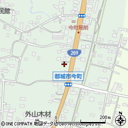 宮崎県都城市今町8400周辺の地図