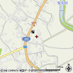 宮崎県都城市安久町5946周辺の地図