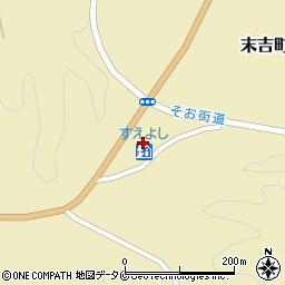 鹿児島県曽於市末吉町深川11051-1周辺の地図