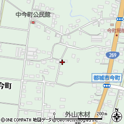 宮崎県都城市今町8394周辺の地図