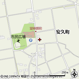 宮崎県都城市安久町5680周辺の地図