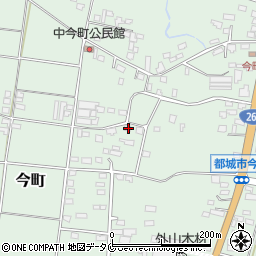宮崎県都城市今町8380周辺の地図