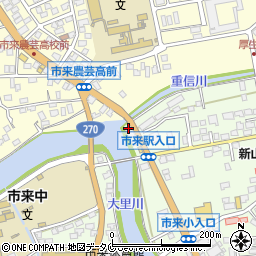 鹿児島県いちき串木野市大里3809-1周辺の地図