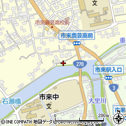 鹿児島県いちき串木野市湊町98周辺の地図