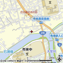 鹿児島県いちき串木野市湊町101周辺の地図