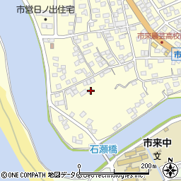 鹿児島県いちき串木野市湊町19周辺の地図