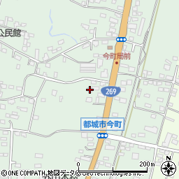 宮崎県都城市今町8406周辺の地図