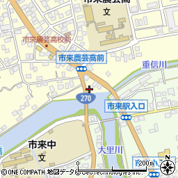 鹿児島県いちき串木野市湊町143周辺の地図