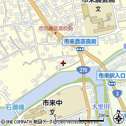 鹿児島県いちき串木野市湊町102周辺の地図