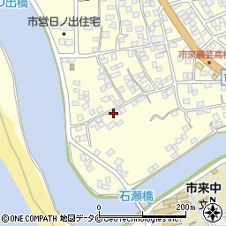 鹿児島県いちき串木野市湊町22周辺の地図