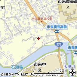 鹿児島県いちき串木野市湊町85周辺の地図
