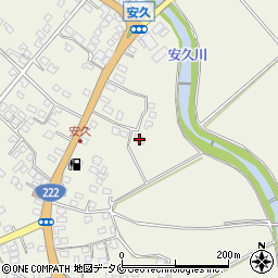 宮崎県都城市安久町5951周辺の地図
