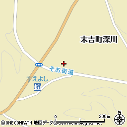 鹿児島県曽於市末吉町深川11049周辺の地図