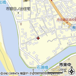 鹿児島県いちき串木野市湊町23周辺の地図