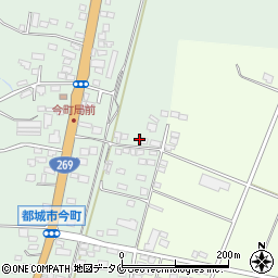 宮崎県都城市今町7498周辺の地図