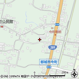宮崎県都城市今町8388周辺の地図