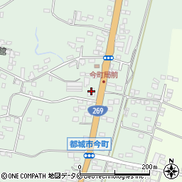 宮崎県都城市今町8408周辺の地図