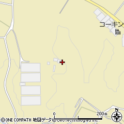 鹿児島県曽於市末吉町深川3505周辺の地図