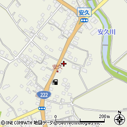 宮崎県都城市安久町5953周辺の地図