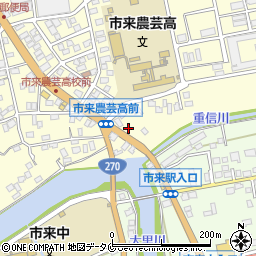鹿児島県いちき串木野市湊町135周辺の地図