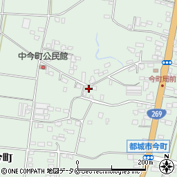 宮崎県都城市今町8384周辺の地図