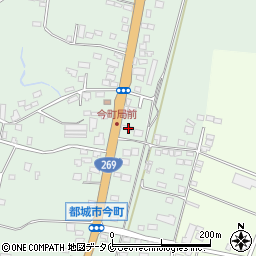 宮崎県都城市今町7496周辺の地図