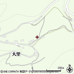 鹿児島県いちき串木野市大里7473周辺の地図
